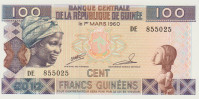 BANKOVEC 100-2012 FRANCS P35b (GVINEJA) UNC