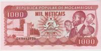 BANKOVEC 1000 ESCUDOS 132c (MOZAMBIK) 1989.UNC