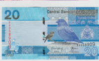 BANKOVEC 20 DALASIS P39c (GAMBIJA) 2023.UNC
