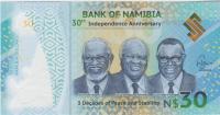 BANKOVEC 30 DOLLARS P18a "30 LET NEODVISNOSTI" (NAMIBIJA) 2020.UNC