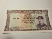 Bankovec MOZAMBIK 5000 escudos1967 UNC