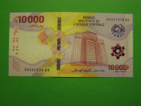 CENTRALNA AFRIKA  2022/23 - 10.000 FRANKOV - PRODAM