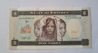 Eritrea 1 nafka 1997 AU UNC