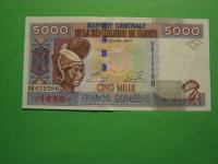 GVINEJA (GUINEE) 1998 - 5000 FRANKOV - PRODAM