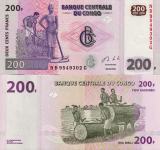 KONGO 200 frankov 2013  UNC