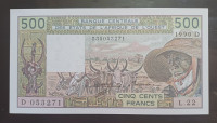 MALI 500 frankov 1990 UNC