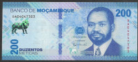 MOZAMBIK 200 METICIAS  2024 UNC  "levi"
