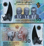 NAMIBIJA 30 dolarjev spominski  "30 LET NEODVISNOSTI"  l. 2020  UNC