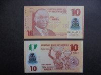 NIGERIJA 10 NAIRA 2022 UNC