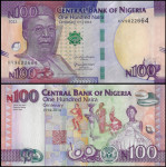 NIGERIJA 100 naira 2022 UNC