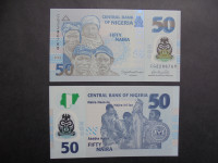 NIGERIJA 50 NAIRA 2024 UNC