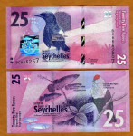 SEYCHELLES / SEJŠELI , 25 rupij 2016 P-48 UNC
