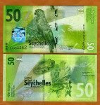 SEYCHELLES / SEJŠELI , 50 rupij 2016 P-48 UNC