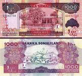 SOMALILAND - 1000 schilling 2012 UNC