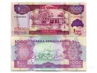 SOMALILAND 1000 schilling 2014 UNC