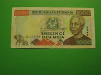 TANZANIJA (TANZANIA) 2000 - 1000 ŠILINGOV - PRODAM
