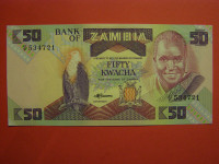 ZAMBIJA (ZAMBIA) 1986/88 - 50 KWACHA - PRODAM
