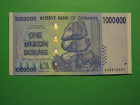 ZIMBABWE 2008 - 1.000.000 DOLARJEV - PRODAM