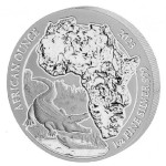 1 oz srebrnik African ounce CROCODILE 2023