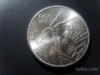 500 FRANCS D - CENTRALNA AFRIKA