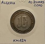 Alžirija 10 Dinars 2010