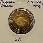 Angola Cabinda 2,5 Escudo 2003