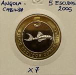 Angola Cabinda 5 Escudos 2005