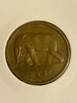 Belgijski Kongo 2 Franc 1947