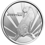 Cameroon CHEETAH 2022 srebrnik 1 oz (trezor)
