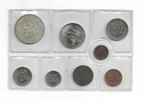 coin set South Africa 1974