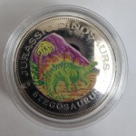 EKVATORIALNA GVINEJA - 1.000fr 1993 Proof - STEGOSAURUS