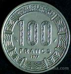 LaZooRo: Gabon 100 Francs 1977 XF