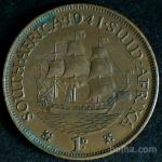 LaZooRo: Južna Afrika 1 Penny 1941 VF/XF