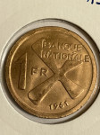 Katanga 1 Franc 1961