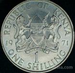 LaZooRo: Kenija 1 Shilling 1971 UNC