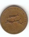 KOVANEC  100 šlingov  1994  Tanzanija