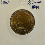 Libija 1/2 Dinar letnik 2014
