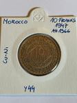 Maroko 10 Francs 1947