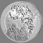 SILVER GORILA RUANDA AFRIKA 2023 15.LETNICA SERIJE OZ
