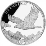 Srebrnik 1 oz Congo Worlds Wildlife BALD EAGLE 2021 (trezor)