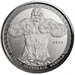 Srebrnik Congo Gorilla 2022 1 oz 5000 CFA (trezor)