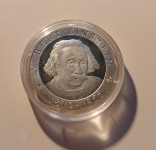 TOGO "Albert Einstein" srebrnik 500 francs 2000