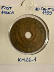 Vzhodna Afrika 10 Cent 1939