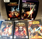 Vojna zvezd - STAR WARS, zbirka 6 PC iger
