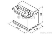 Akumulator Bosch S3 56 Ah D+