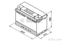 Akumulator Bosch S5 100 Ah D+