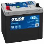 Akumulator Exide EB605 60 Ah L+