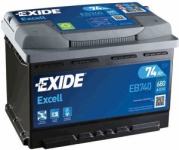 Akumulator Exide EB740 74 Ah D+