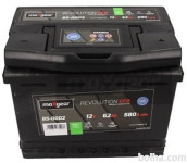 Akumulator MaxGear - 62Ah/580A D+ (start/stop)