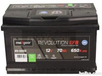 Akumulator MaxGear - 70Ah/650A D+ (start/stop)